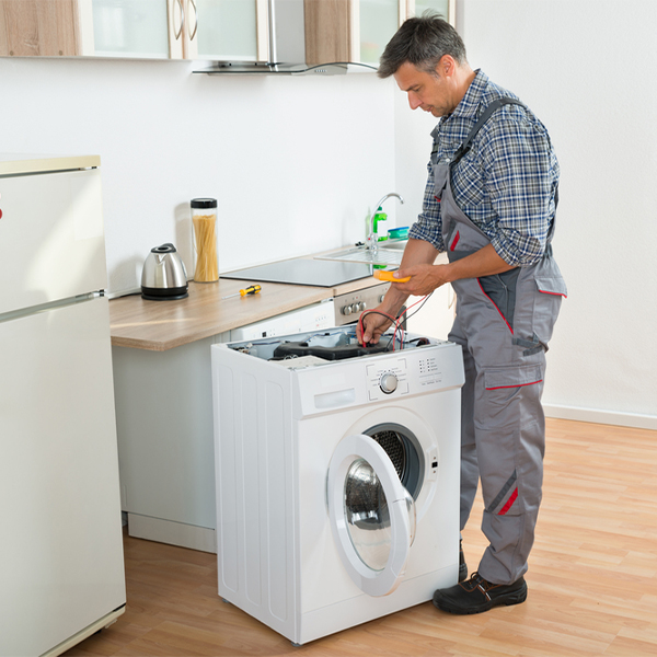 can you walk me through the steps of troubleshooting my washer issue in Washingtonville NY